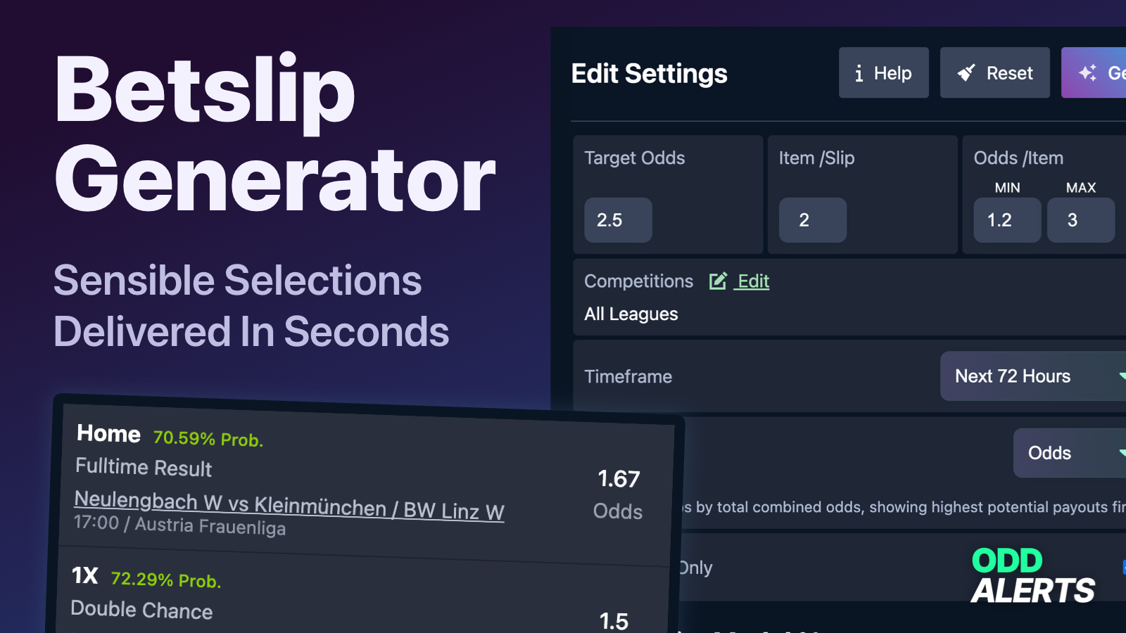 Football Acca Tips Today: Free Accumulator & Parlay Generator | OddAlerts